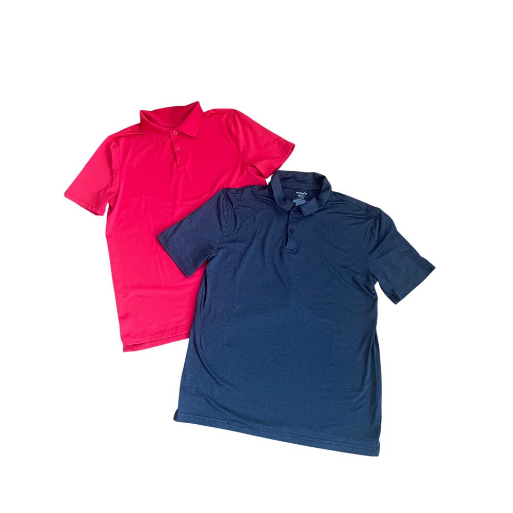 Old navy Dri Fit Polo | Set of 2, Boys XL 14 #0389